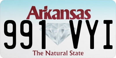 AR license plate 991VYI