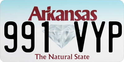 AR license plate 991VYP