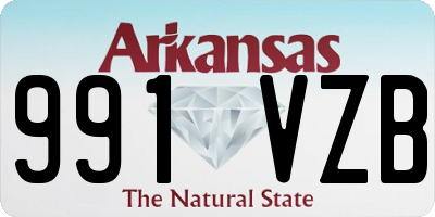 AR license plate 991VZB
