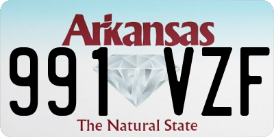 AR license plate 991VZF