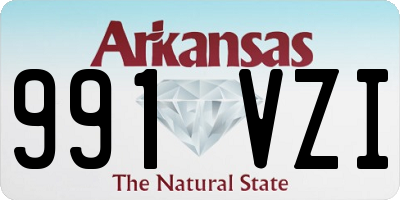 AR license plate 991VZI