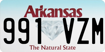 AR license plate 991VZM
