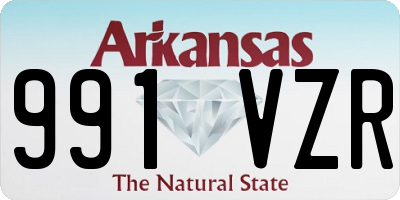 AR license plate 991VZR