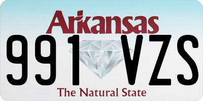 AR license plate 991VZS