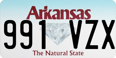 AR license plate 991VZX