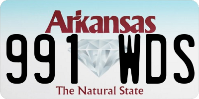 AR license plate 991WDS