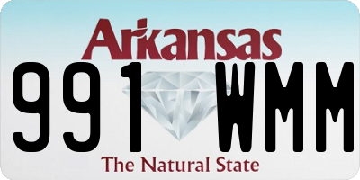 AR license plate 991WMM
