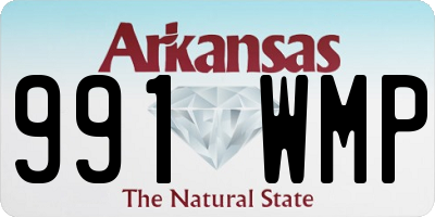 AR license plate 991WMP