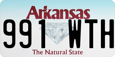 AR license plate 991WTH