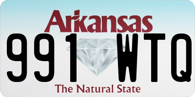 AR license plate 991WTQ