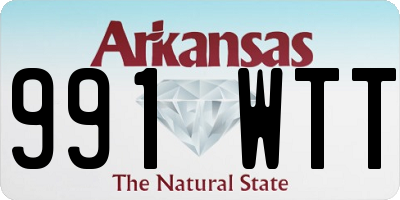 AR license plate 991WTT