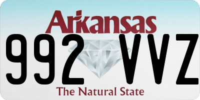 AR license plate 992VVZ