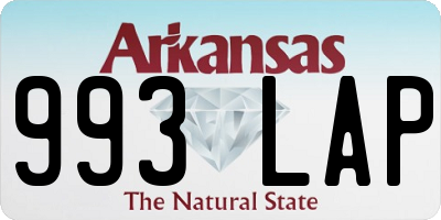 AR license plate 993LAP