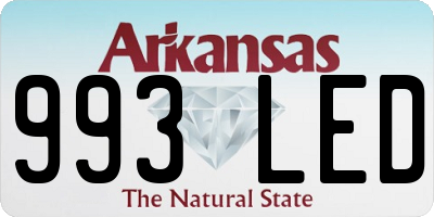 AR license plate 993LED