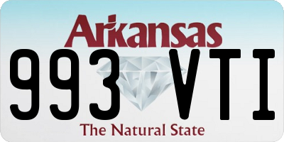 AR license plate 993VTI