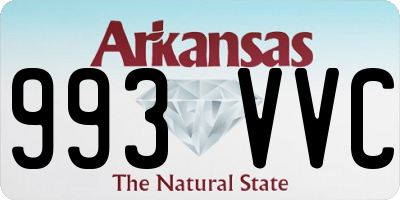 AR license plate 993VVC