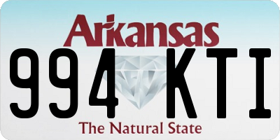 AR license plate 994KTI