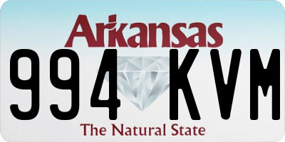 AR license plate 994KVM