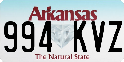 AR license plate 994KVZ