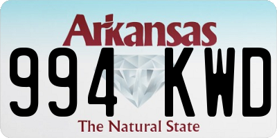 AR license plate 994KWD