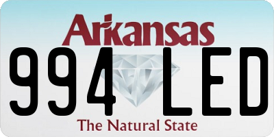 AR license plate 994LED