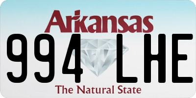 AR license plate 994LHE