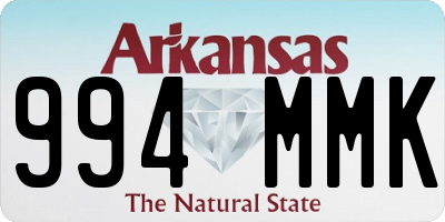 AR license plate 994MMK