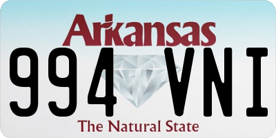 AR license plate 994VNI
