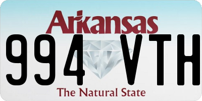 AR license plate 994VTH