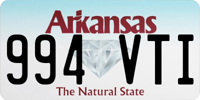 AR license plate 994VTI