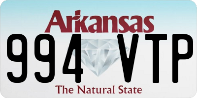 AR license plate 994VTP