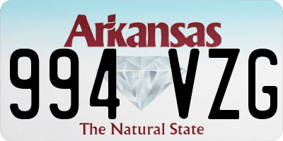 AR license plate 994VZG