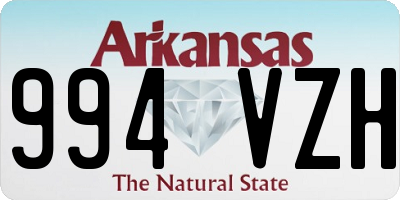 AR license plate 994VZH