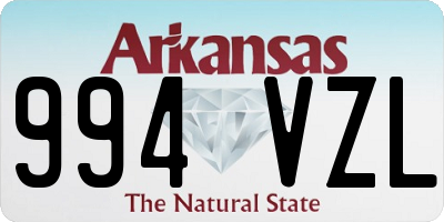 AR license plate 994VZL