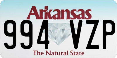 AR license plate 994VZP