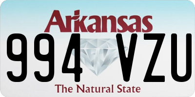 AR license plate 994VZU