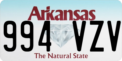 AR license plate 994VZV