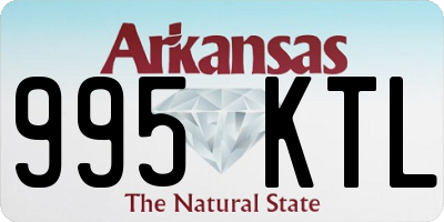 AR license plate 995KTL