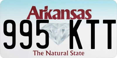 AR license plate 995KTT