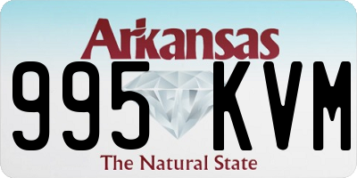 AR license plate 995KVM