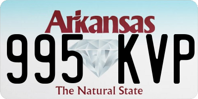 AR license plate 995KVP