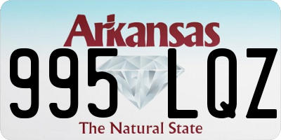 AR license plate 995LQZ
