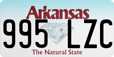 AR license plate 995LZC