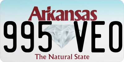 AR license plate 995VEO