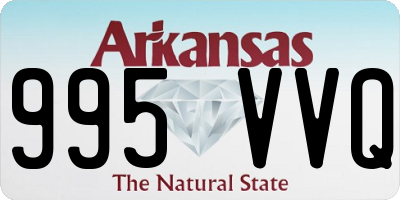 AR license plate 995VVQ