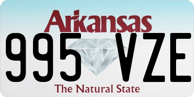 AR license plate 995VZE