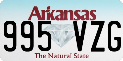 AR license plate 995VZG
