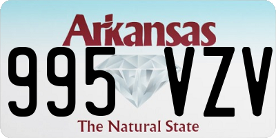 AR license plate 995VZV