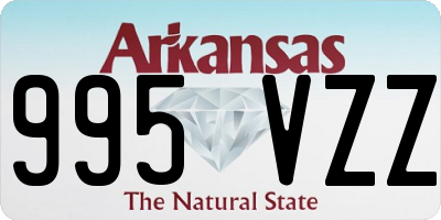 AR license plate 995VZZ