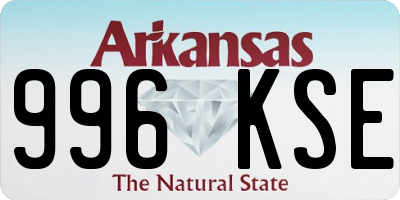 AR license plate 996KSE